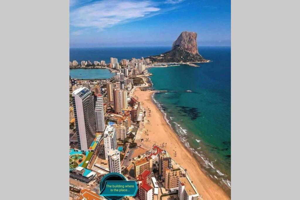 Comfy Sea View Apartment With Parking Calpe Luaran gambar